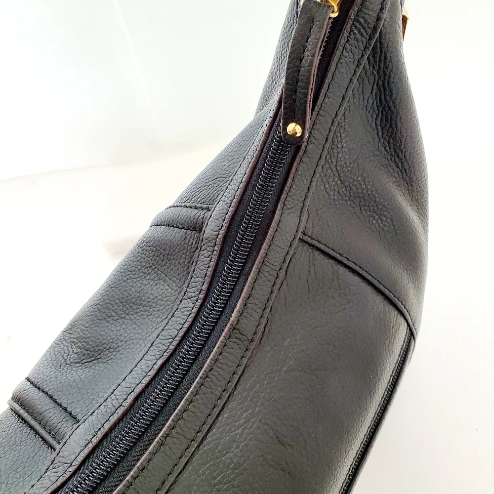 Tignanello Since 1989 Genuine Leather Black Shoulder Bag - Picture 13 of 15